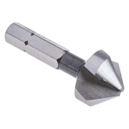 Vrták, Rychlořezná ocel, celková délka: 40 mm 90 ° průměr hlavice 16.5 mm, počet drážek: 3 EXACT 1