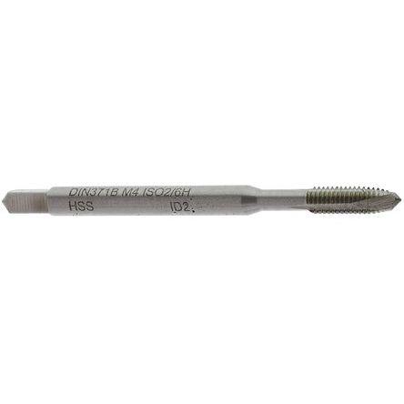 Závitník, HSS-G Strojní závitník, velikost závitu: M4 Metrické, celková délka: 63mm, Spirálový hrot EVENTUS