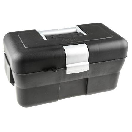Box na nářadí barva Stříbrná, Černá, Plastové Box na nářadí Raaco, výška: 210 mm, délka: 395 mm 220mm
