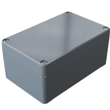 Rose Pouzdro, řada: Aluminium Standard IP66 Nestíněný barva Šedá IK09 barva Šedá Odlévaný hliník 125 mm 80 mm 57 mm