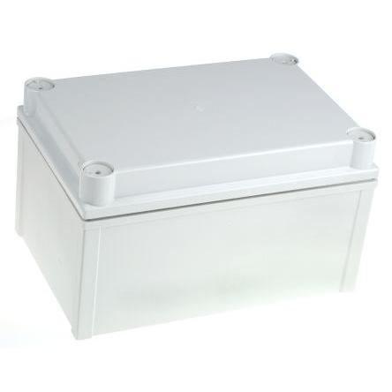 Fibox Nástěnná krabice, řada: CAB PCQ IP66, IP67 Polykarbonát Šedá 198 mm 172 mm 298 mm