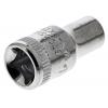 Zásuvka 1/4 in pohon 5.5 mm 6 bodů Čtvercový, celková délka: 24.7mm Bahco