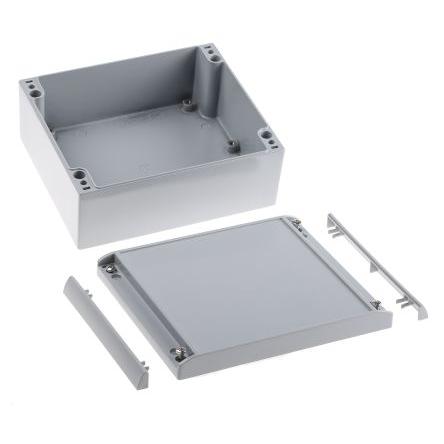 ROLEC Pouzdro, řada: AluCASE IP67 barva Šedá barva Šedá Odlévaný hliník 200 mm 90 mm 170 mm