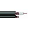 Koaxiální kabel SDI, řada: 549945 RG59, Černá Polyvinylchlorid, vnější průměr: 0.232 in OD 152 m 75 Ω Belden Bez
