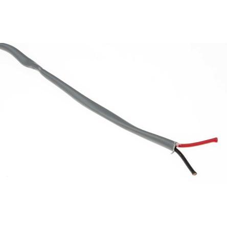 Ovládací kabel, řada: 5300UE 2žilový, 300V Polypropylen plášť 0.82mm² 18 AWG, vnější průměr: 4.01 mm Belden Nestíněný