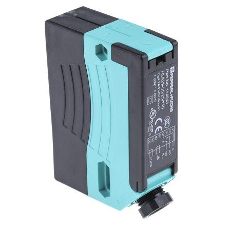 Pepperl + Fuchs Fotoelektrický snímač, řada: 29 LED Blok, výstup: Relé Retroreflexní IP67