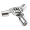 Očková koncovka, pokovení: Cín, 4 mm, Šedá, 75 °C, min. AWG: 12 AWG, max. AWG: 10 AWG, Neizolované, -40 °C, RS PRO