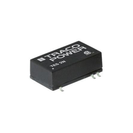 TRACOPOWER Měnič DC/DC TES 2N, výstup: 15V dc 1.5 kV dc, Vin 9V dc 65 mA, Vin 4.5V 2 W -40 °C 85 °C Povrch