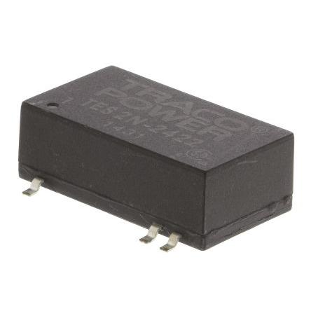 TRACOPOWER Měnič DC/DC TES 2N, výstup: 12V dc 1.5 kV dc, Vin 36V dc 85 mA, Vin 18V 2 W -40 °C 85 °C Povrch