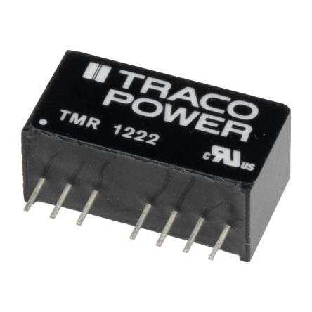 TRACOPOWER Měnič DC/DC TMR 2, výstup: 12V dc 1.6 kV dc, Vin 18V dc 83 mA, Vin 9V 2 W -40 °C 85 °C Průchozí otvor