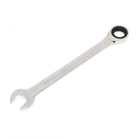 Kombinovaný ráčnový klíč Chromniklovaný 32 mm, celková délka: 426mm GearWrench