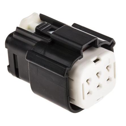 Molex Ochranný kryt konektoru, řada: MX150L Vnitřní, rozteč: 5.84 mm, počet kontaktů: 6, počet řad: 2, orientace těla:
