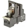 TE Connectivity Výkonové relé DPDT Lišta DIN 12A 24V dc PT