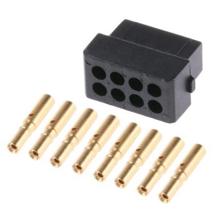 HARWIN Sada konektorů PCB, řada: Datamate, obsahuje: 8cestná zásuvka DIL samice, Krimpování, Sada konektoru