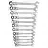 Sada klíčů, počet kusů: 12, Uhlíková ocel, 8 to 19 mm GearWrench