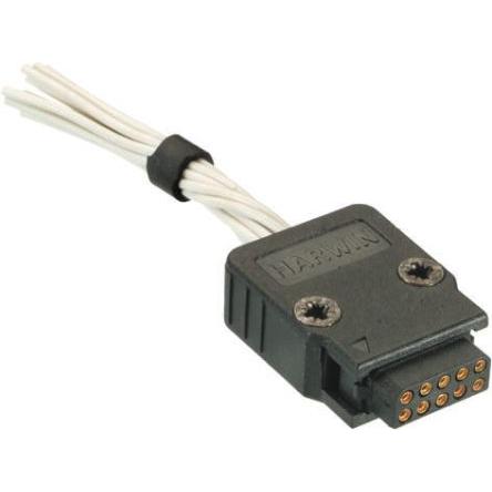 HARWIN Ochranný kryt konektoru, řada: M180 Vnitřní, rozteč: 2 mm, počet kontaktů: 12, počet řad: 2, orientace těla: