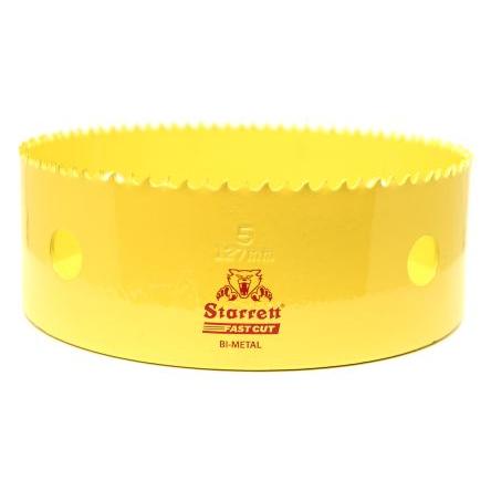 Vrták, HSS, Nerezová ocel, Plech z měkké oceli, Kov 127 mm Bimetal hloubka řezu 38 mm Starrett