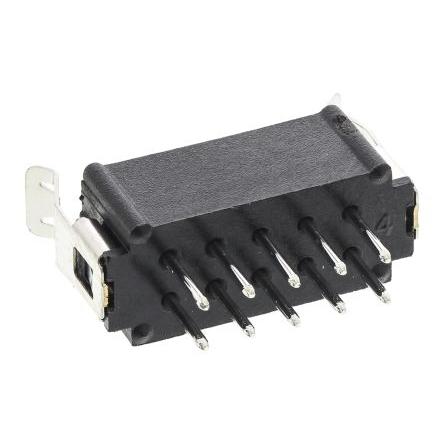 HARWIN Konektor PCB, řada: Datamate L-Tek, Deska-deska, Vodič-deska, počet kontaktů: 10, počet řad: 2, rozteč: 2 mm,