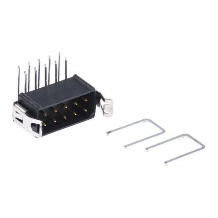 HARWIN Konektor PCB, řada: Datamate L-Tek, Deska-deska, Vodič-deska, počet kontaktů: 10, počet řad: 2, rozteč: 2 mm,
