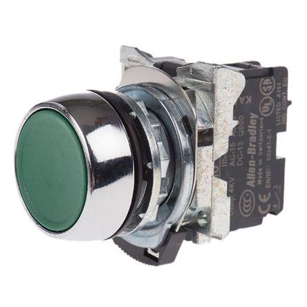 Allen Bradley Tlačítkový spínač, řada: 800F IP66 SPST Panel Okamžité 22 mm 5 V 600 V