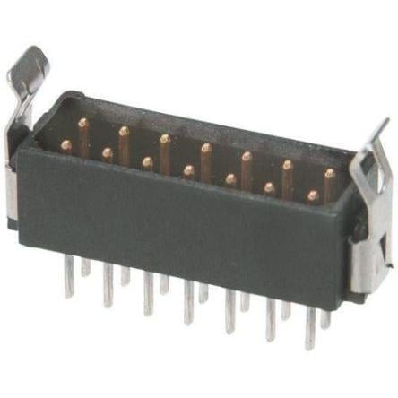 HARWIN Konektor PCB, řada: Datamate L-Tek, Deska-deska, Vodič-deska, počet kontaktů: 12, počet řad: 2, rozteč: 2 mm,