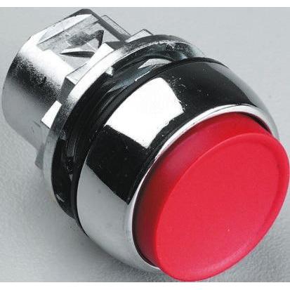 Allen Bradley Hlava tlačítka, řada: 800F Červená Okamžité, průměr výřezu: 22 mm IP65