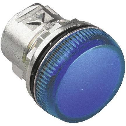 Allen Bradley Hlava kontrolky, řada: 800F Modrá, průměr výřezu: 22 mm Montáž do panelu montáž