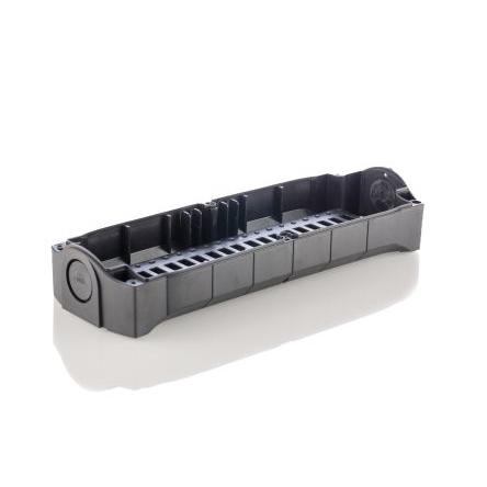 Pouzdro tlačítka, řada: 800F, průměr výřezu: 22 mm Šedá Plastové Allen Bradley, počet výřezů: 6