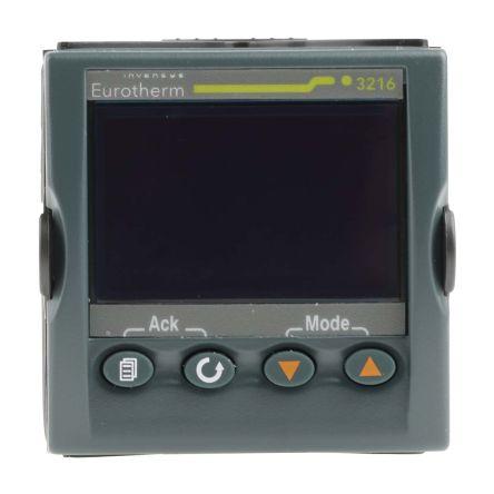 Eurotherm PID regulátor teploty, řada: 3200 Panel, 55 °C, 0 °C, počet výstupů: 3, výstup: Analogové, Relé 264V ac, typ