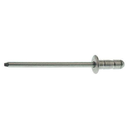 POP Nýt, Hliník, délka nýtu: 7.9 mm, Obyčejný Ocel Slepý, průměr nýtu: 3.2 mm