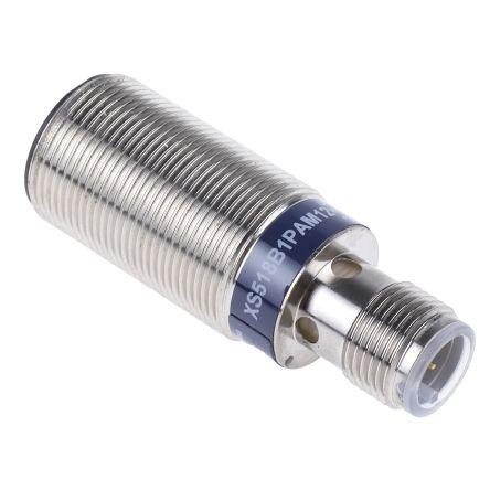 Telemecanique Sensors Indukční bezdotykový snímač XS518B1PAM12 Válec se závitem M18 x 1 200mA XS IP67, IP69K PnP 2 kHz 5