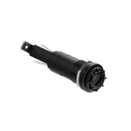 Držák pojistek s montáží do panelu 16A 250V ac Bulgin 6.3 x 32 mm 1pólový