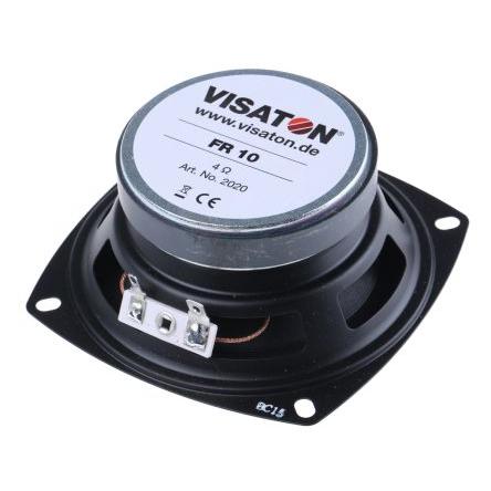 Reproduktor 105 mm FR 104 OHM 30W, 4 Ω Visaton Plný rozsah 80 Hz 20 kHz