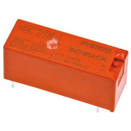 TE Connectivity Výkonové relé SPDT Montáž na plošný spoj 8A 12V dc RY II