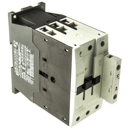 Eaton 1 NO Stykač napětí ve vinutí 110V ac 3pólový 50 A 400V ac 22 kW s 3 NO kontakty 110V ac Řízení motoru, Rezistivní