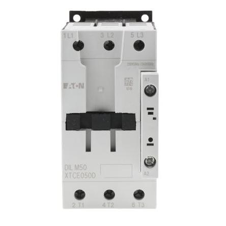 Eaton 1 NO Stykač napětí ve vinutí 230V ac 3pólový 50 A 400V ac 22 kW s 3 NO kontakty 230V ac Řízení motoru, Rezistivní