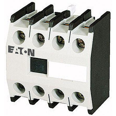 Eaton Pomocný kontakt 4 NO 4 Přední montáž, rozsah: DILM40 - DILM170 s Šroub 16 A 220 V dc, 500V ac