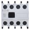 Eaton Pomocný kontakt 3 NO, 1 NC 4 Přední montáž, rozsah: DILM s Šroub 16 A 220 V dc, 500V ac