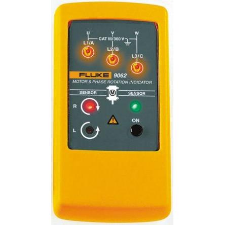 Tester sledu fází Zkušební sonda CAT III 300 V 2 Hz, typ displeje: LED 400 Hz 400V ac, číslo modelu: 9062 Fluke