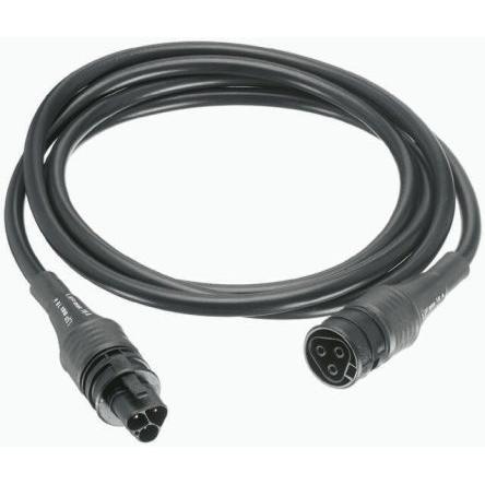 Wieland Konektor pro osvětlení, řada: H05W Samec/samice Kabelové sestavy 20A, délka kabelu: 2 m, IP68 barva Černá,