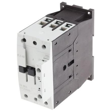 Eaton 1 NO Stykač napětí ve vinutí 24V ac 3pólový 50 A 400V ac 22 kW s 3 NO kontakty 24V ac Řízení motoru, Rezistivní