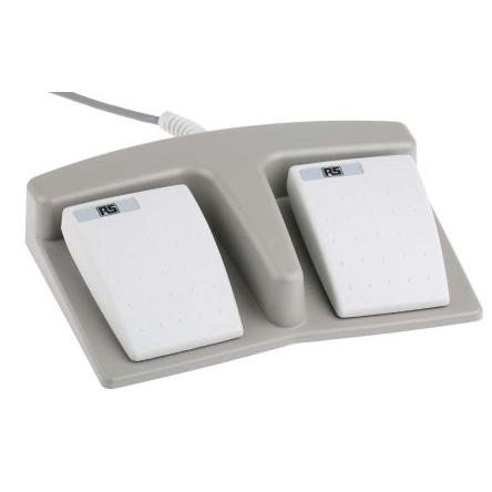 RS PRO Nožní spínač, řada: RS PRO IPX7 Univerzální použití Okamžité ovládání Termoplast SPST 1.75A 24 V dc 24 V ac