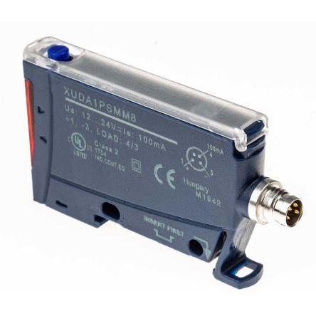 Telemecanique Sensors Snímač pro vláknovou optiku Plastové vlákno 1 kHz, výstup: PnP IP65 24V dc