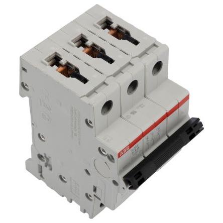 ABB Miniaturní jistič, rozsah: S200 3pólový 4A vypínací výkon 20 kA, charakteristika: Typ K, rozsah: System Pro M