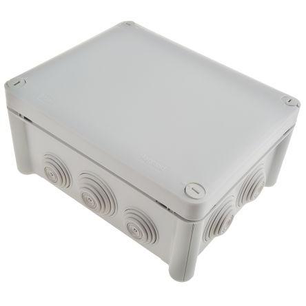 Legrand Rozvodná skříň Plastové Šedá 25 mm 86 mm 140mm řada Plexo 4 IP55 180 mm