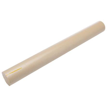RS PRO Tyč z polyetherketonu (PEEK) Béžová, délka: 300 mm x 32 mm v prům.