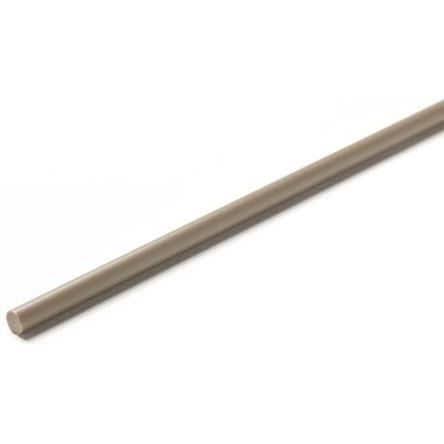 RS PRO Acetalová tyč Bílá, délka: 1 m x 8 mm v prům.