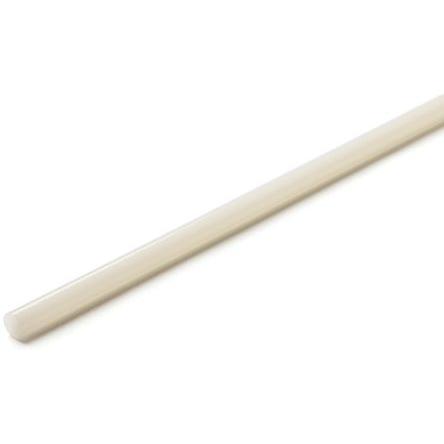 RS PRO Nylonová tyč Bílá, délka: 1 m x 22 mm v prům.