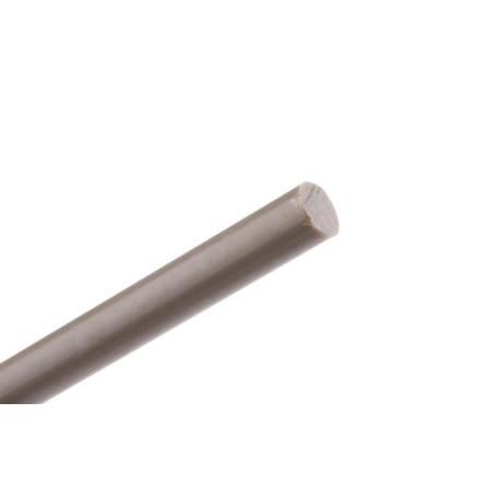 RS PRO Tyč z polyetherketonu (PEEK) Béžová, délka: 300 mm x 8 mm v prům.