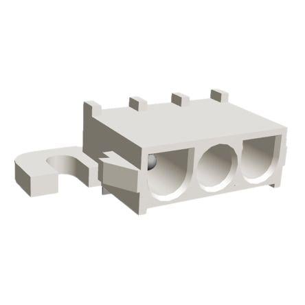 TE Connectivity Konektor PCB, řada: Universal MATE-N-LOK, Vodič-deska, počet kontaktů: 3, počet řad: 1, rozteč: 6.35 mm,